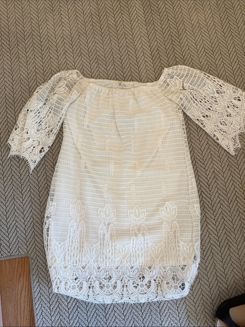 Women's White Lace Dress